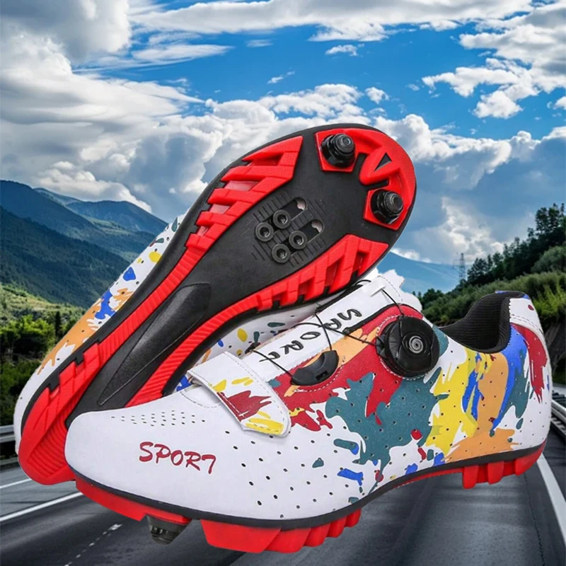 

Велосипедные кроссовки, дышащая обувь на горной подошве, мужская обувь для езды на горном велосипеде, спортивная обувь с педалью, размер 39-46