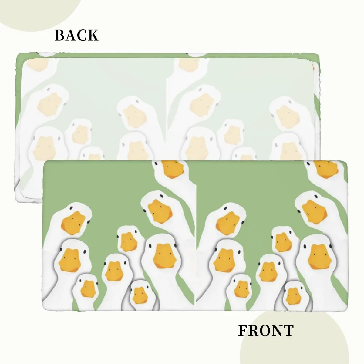 Cartoon Popular Goose Animal Customized Rectangular Tablecloth Waterproof Table Cover for Dining Events Table Cloth
