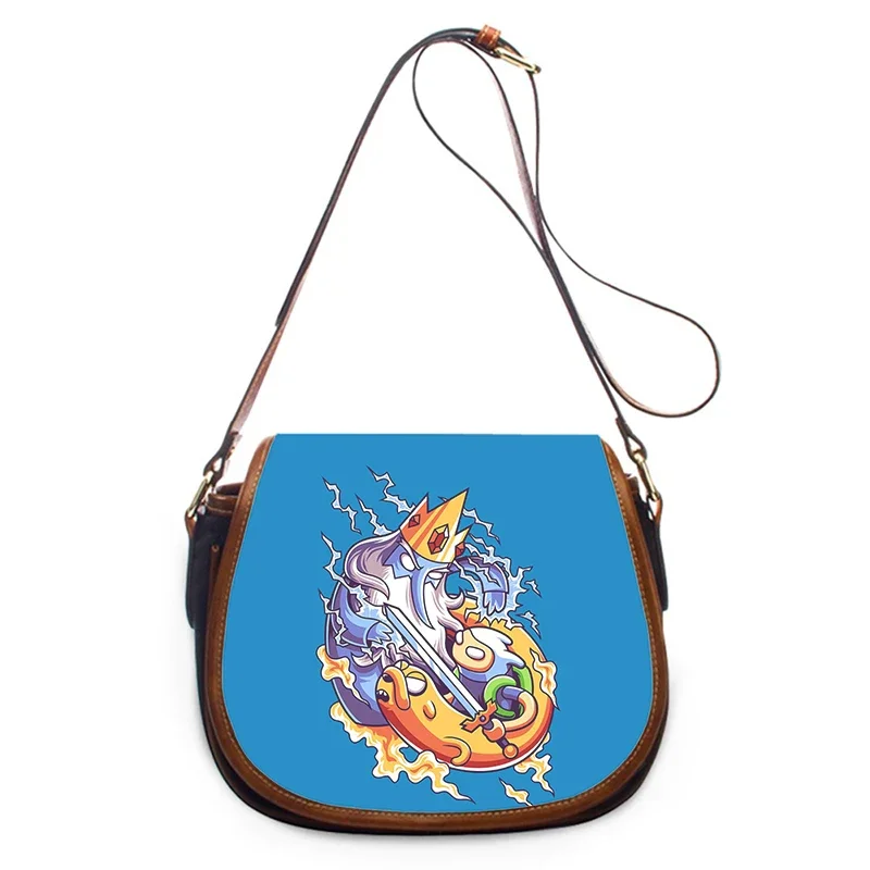 Adventure Time 3D Print New Fashion Women Crossbody Bag Luxury Handbags Women Bags Zipper Shoulder Bag Women Shoulder Bag