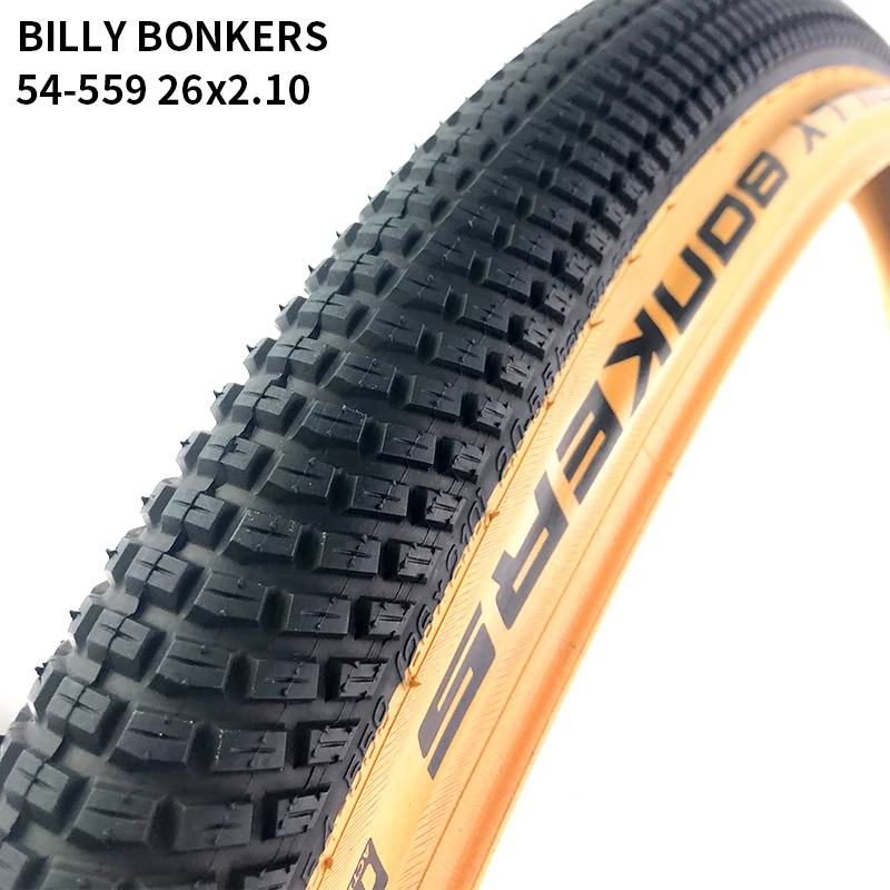 BILLY BONKERS Bicycle Tire 26x2.10 2.25 54-559 26inch Brown