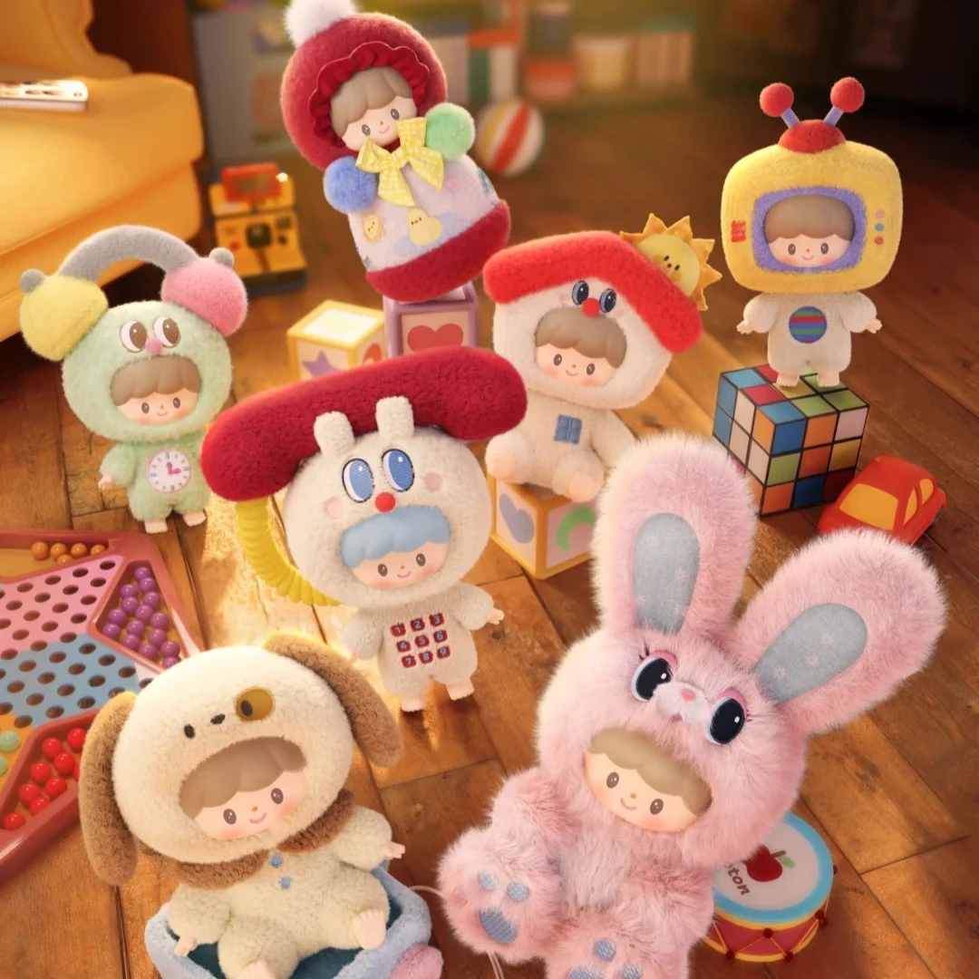 

Zzoton Finding Unicorn Happy Childhood Series Vinyl Plush Blind Box Kawaii Action Figure Doll Pendant Keychain Decor Toys Gift