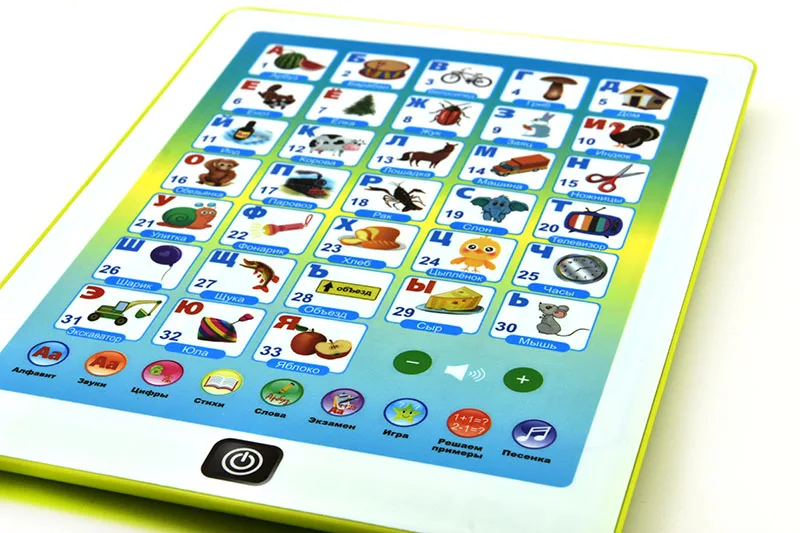 Kids Learning Pad russo Tablet Point Reading Machine regalo educativo precoce del giocattolo dello sviluppo per il bambino