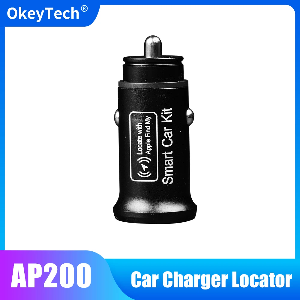 Car Charger AP200 Gps tracker For Auto Car OBD GPS Locator Find My Apple official App Mini OBD GPS Voice Monitor Tracker