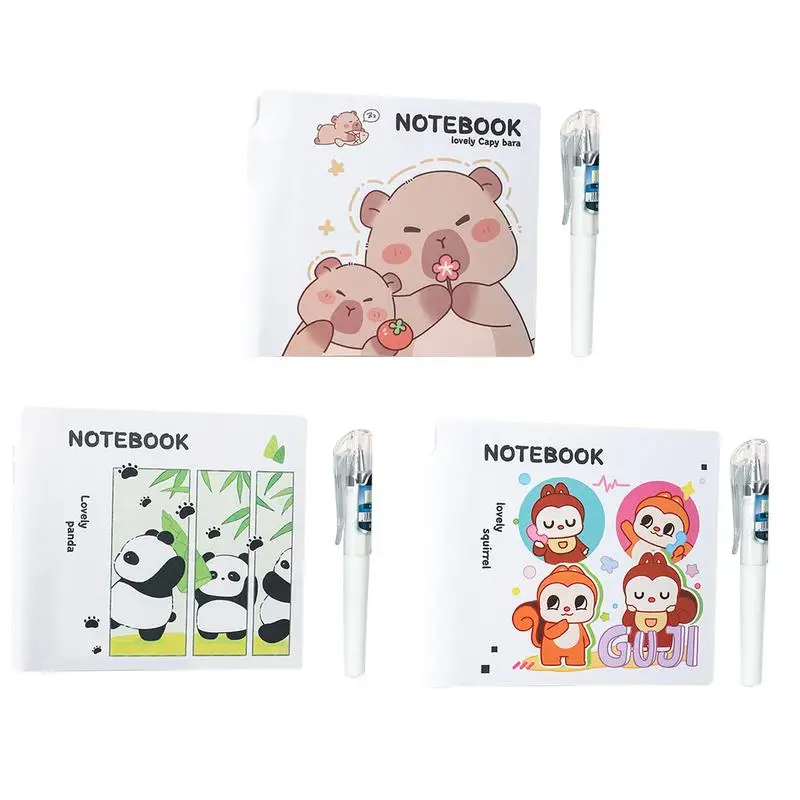 

Блокнот с капибарой, органайзер для планировщика рабочей, милые канцелярские принадлежности, ежедневник, книга для письма, школьные принадлежности