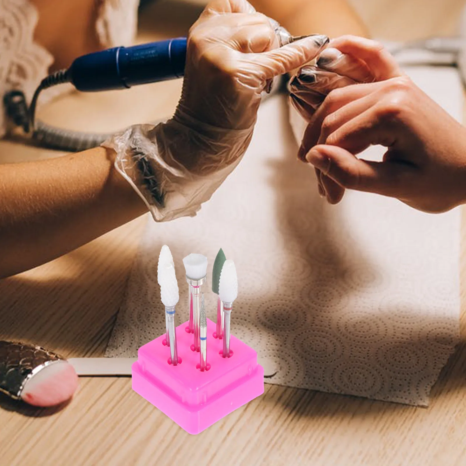 

Набор из 7 насадок для полировки ногтей: профессиональные инструменты для маникюра, ухода за кутикулой, защиты кожи, шлифовки и придания формы, для нейл-арта и красоты