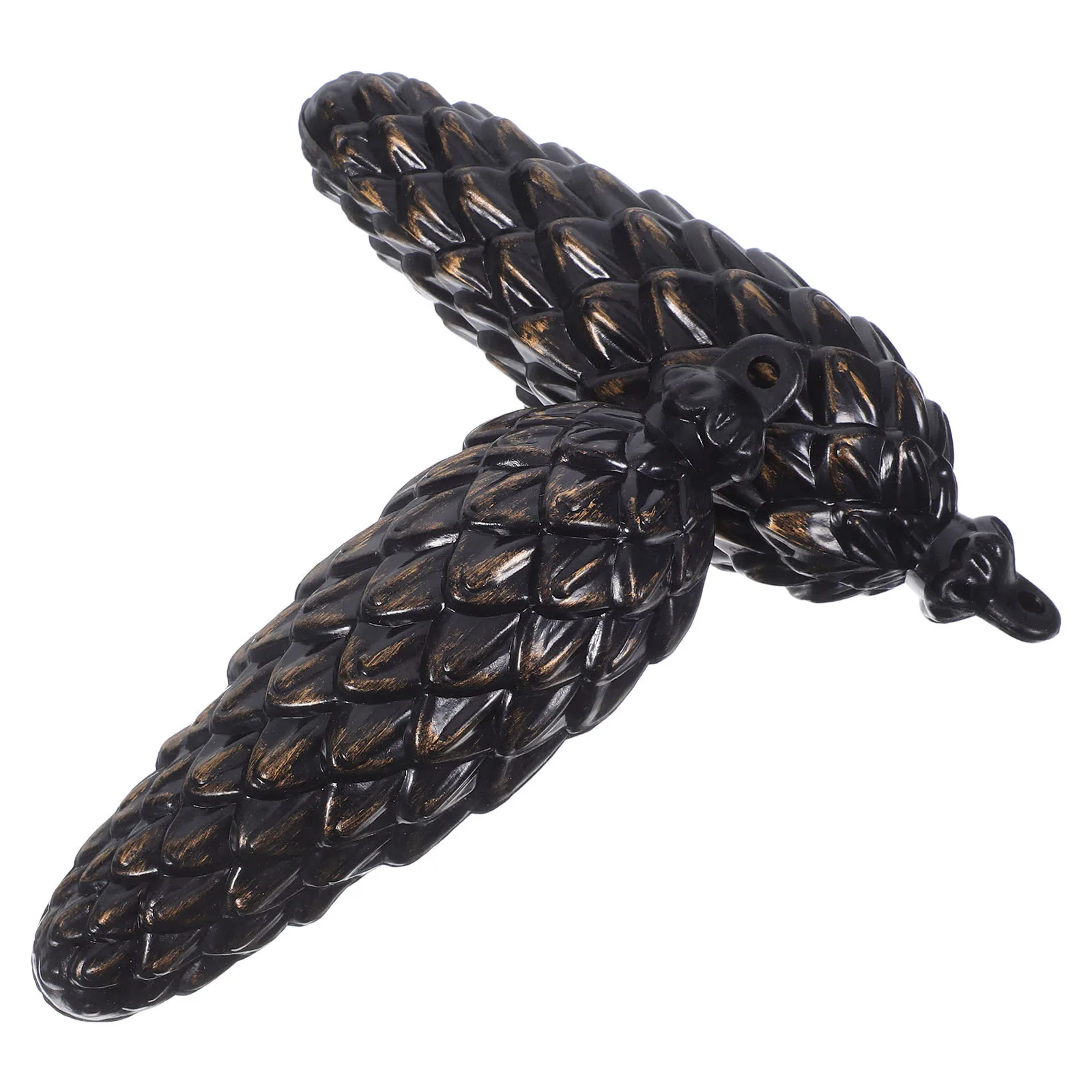 

2Pcs Quartz Clock Pendulum Pine Cone Plastic Replacement for Wall Clock Style Movement Mechanism Accessories