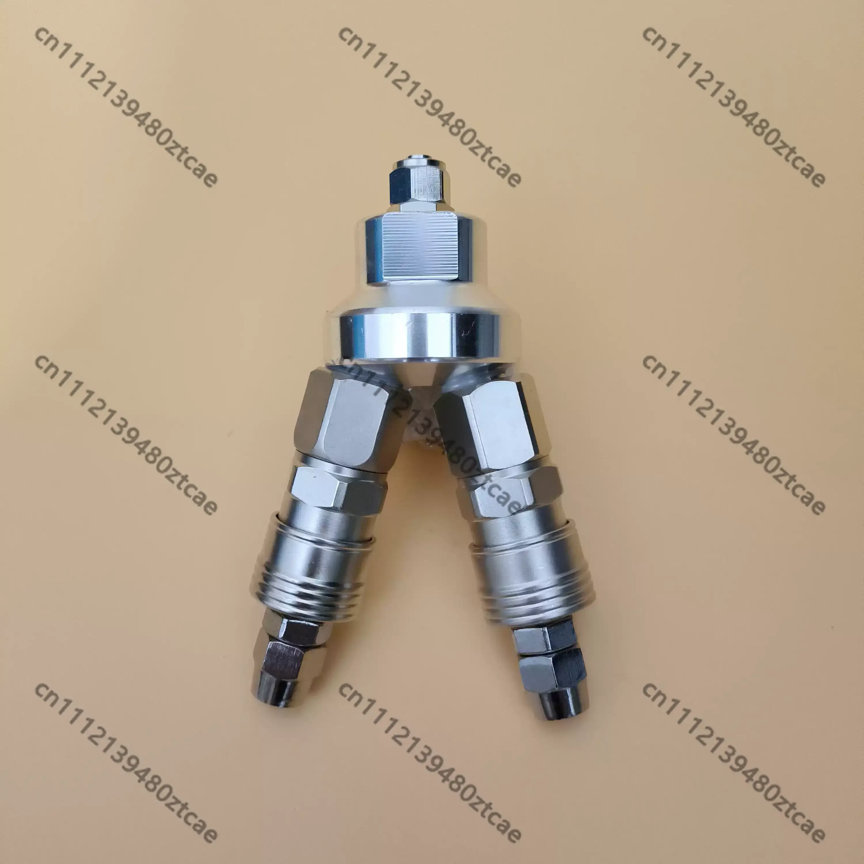 Industrial  Three‑Way  Pneumatic  Quick  Connect  Fitting  Tee  Joint  for  Air  Pipeline  Circuit  Connection  Spare  Parts