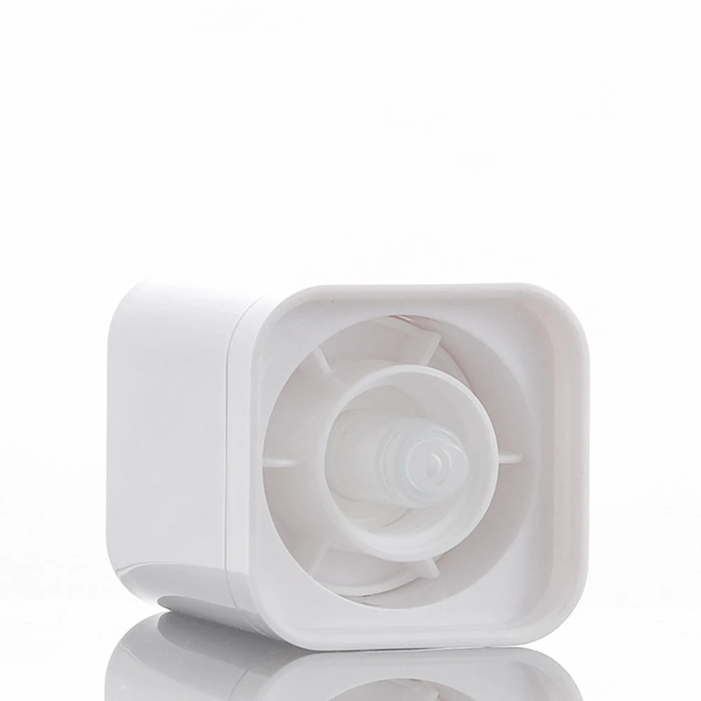 

4pcs 15ml Square Frosted Airless Pump Bottles Travel Containers Cream Sub Bottle Lightweight Durable Reusable Storage Cosmetics