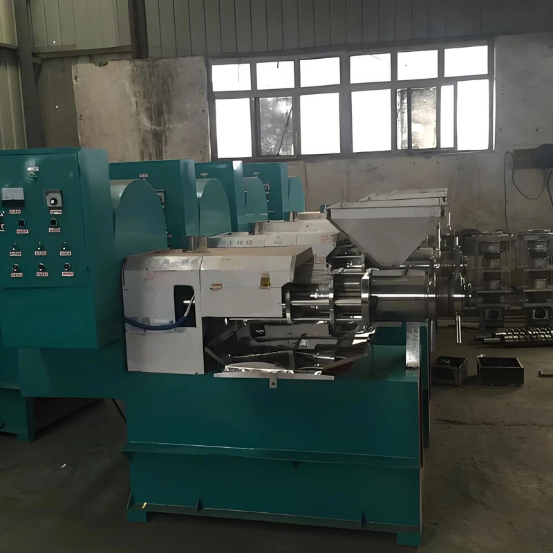 High Yield 6YL Fully Automatic Cold And Hot Pressing Oil Expeller For Soybean, Peanut, Sunflower - CE Certified