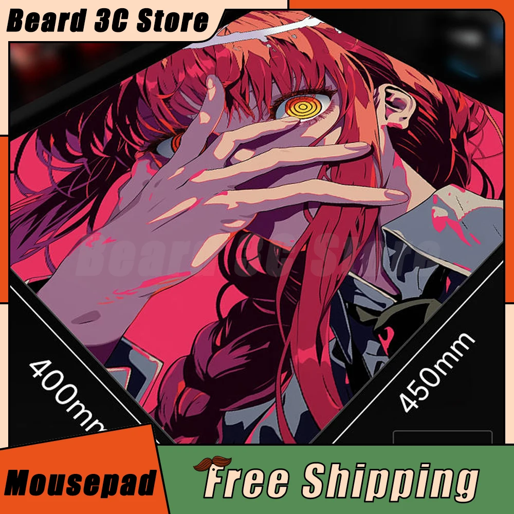 atom vidro temperado gaming mouse pad anime dos desenhos animados fps mouse pads menina desk pad personalizado acessorios gamer pc personalizado presente 01