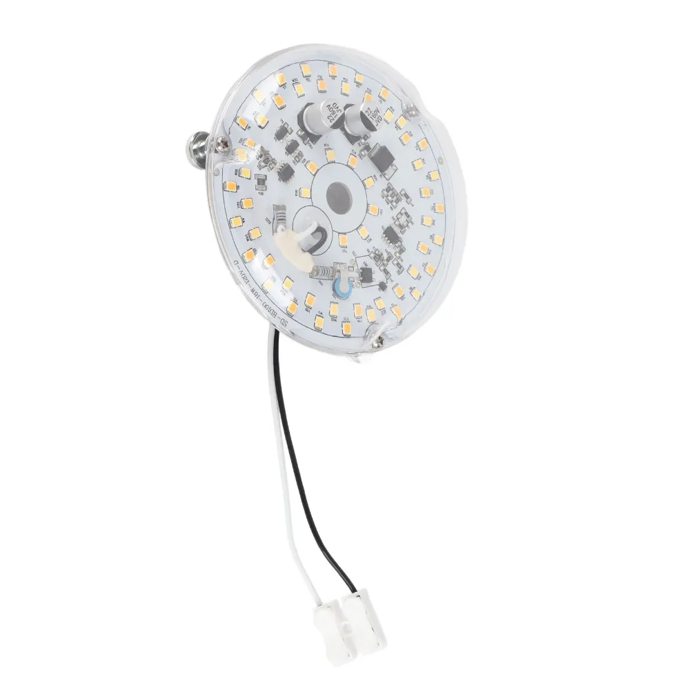 Dimmable 18W LED Ceiling Fan Light AC 120V 3 Color LED Retrofit Light Kit 3.93 Inch LED Light Module Room Lighting