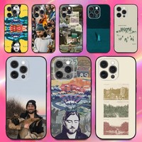 Noah Kahan Stick Season Phone Case For iPhone 16,15,14,13,12,11,Pro,Max,Plus,X,XS,XR,SE,8,7,Mini,Soft Silicone Black Case