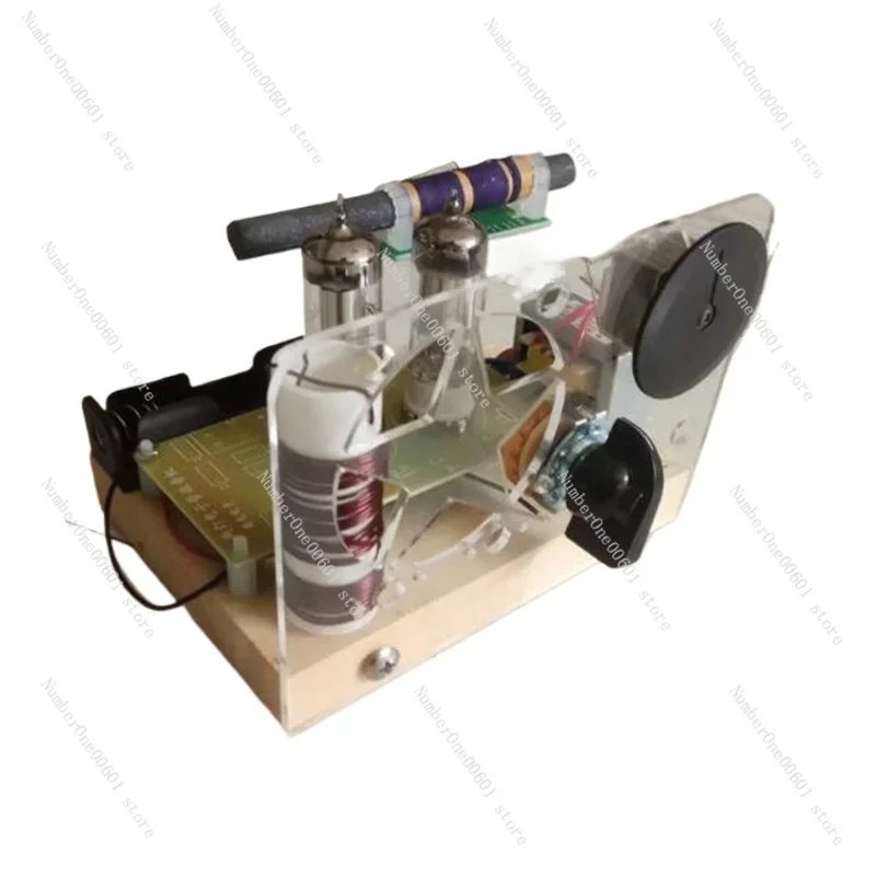 

Электронная лампа постоянного тока, средне-коротковолновая радіостанция двойного назначения, двухдиапазонная электронная ламповая радиостанция, комплект «сделай сам»