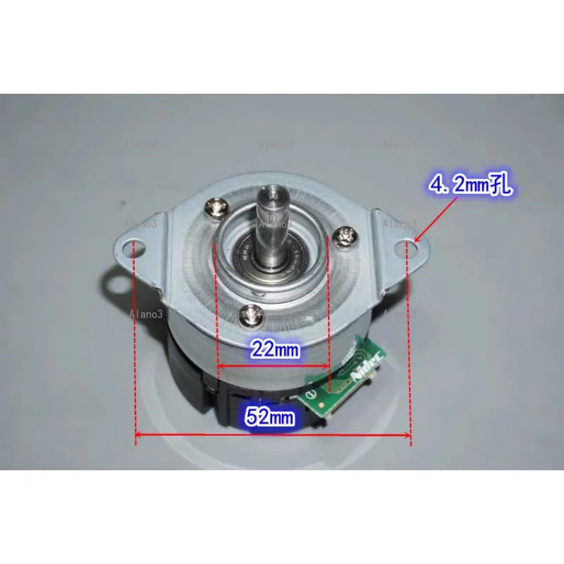 Used Nidec 24H Servo Motor with Driver Encoder 12 24V PWM Adjustable Speed Forward Reverse