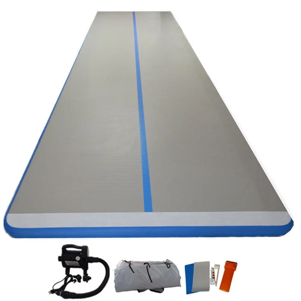 

Free Shipping 5x1x0.1m Cheap Tumble Track Air Mat ,Air Track Gymnastics Air Track For Sale