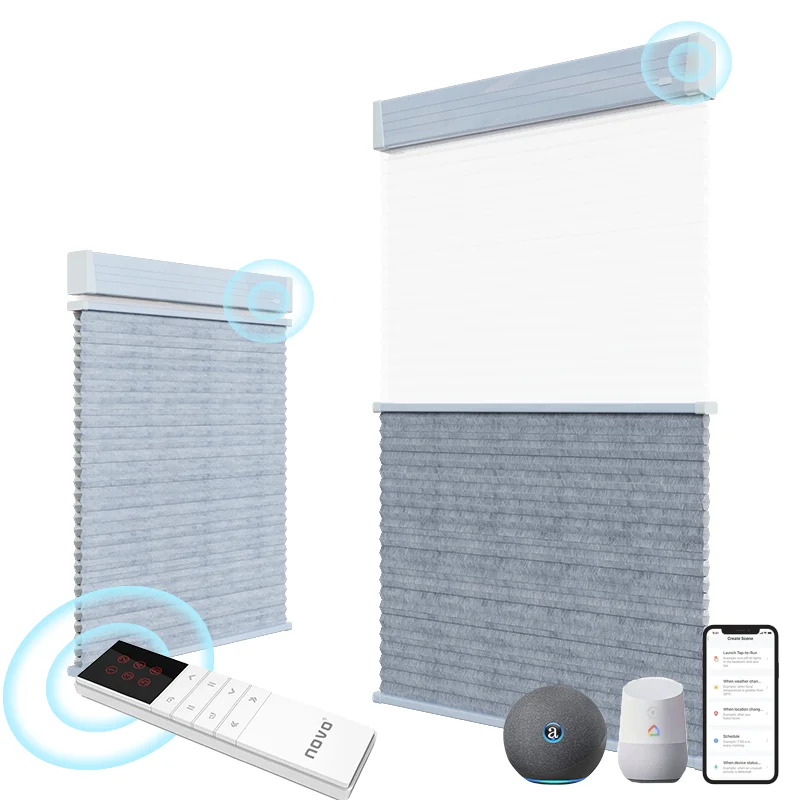 

Factory Direct Customizable Smart Day And Night Honeycomb Cellular Blinds Electric Venetian Blinds For Day And Night Use