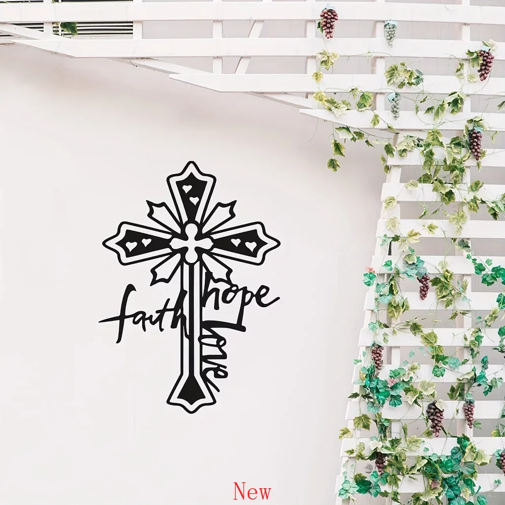 

Faith Hope Love Metal Art Ornaments Collection Wall Hanging Decor Sign Home Decoration Outdoor Porch Office Terrace Livingroom w