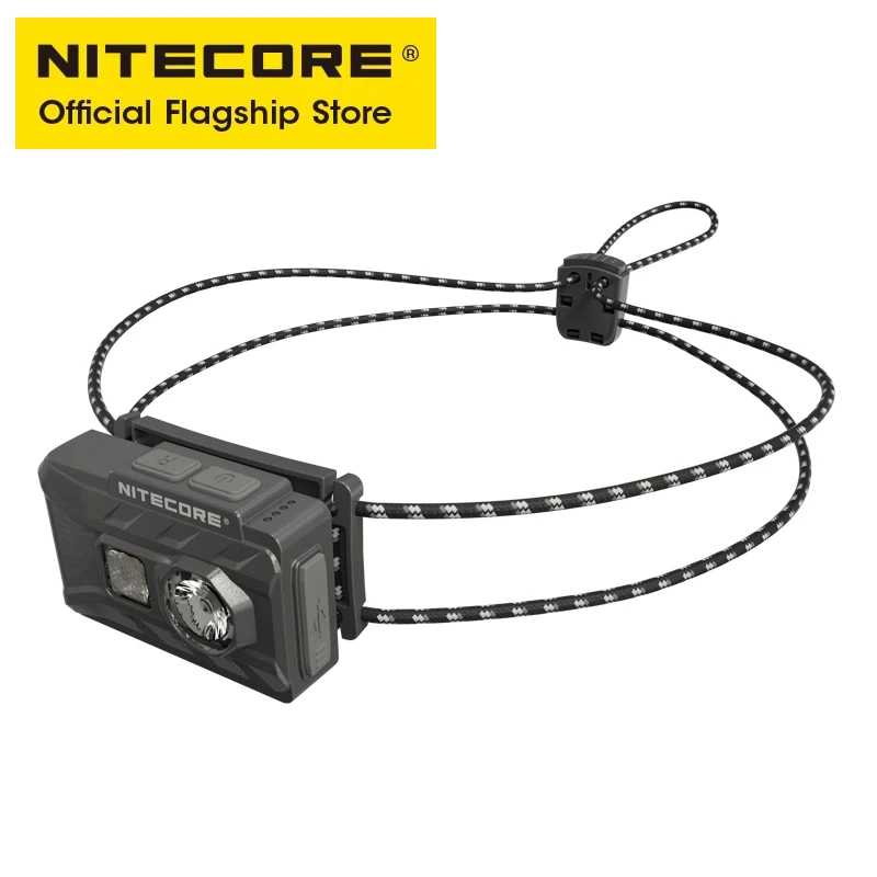 NITECORE NU20 Klassieke USB-C oplaadbare koplamp 38g Ultralichte koplamp voor backpacker Outdoor kamperen, trailrunning