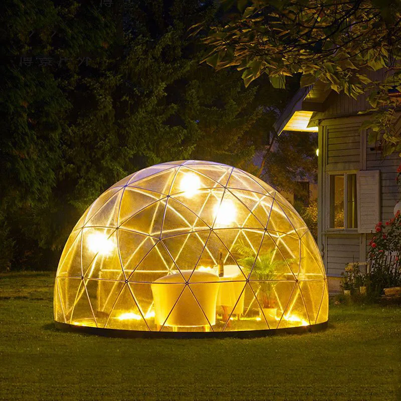 Garden Yard Glamping Dome Tent Inflatable Geodesic Dome Bubble Transparent Igloo Tent for Sale