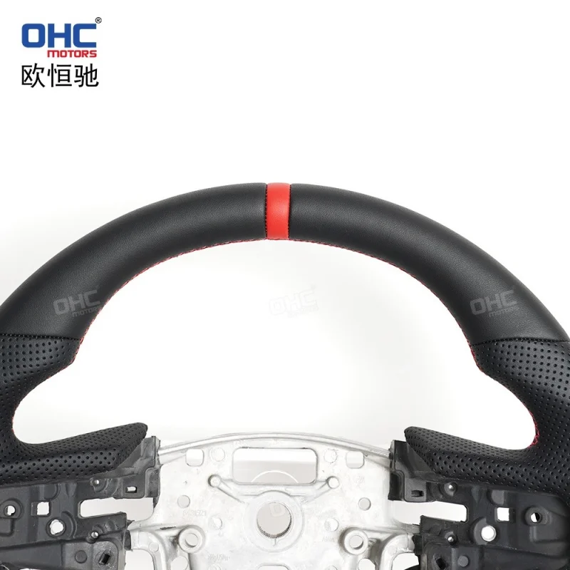 For Chevrolet Silverado 19-21  pickup truck steering wheel modification and upgrade with heated full-leather