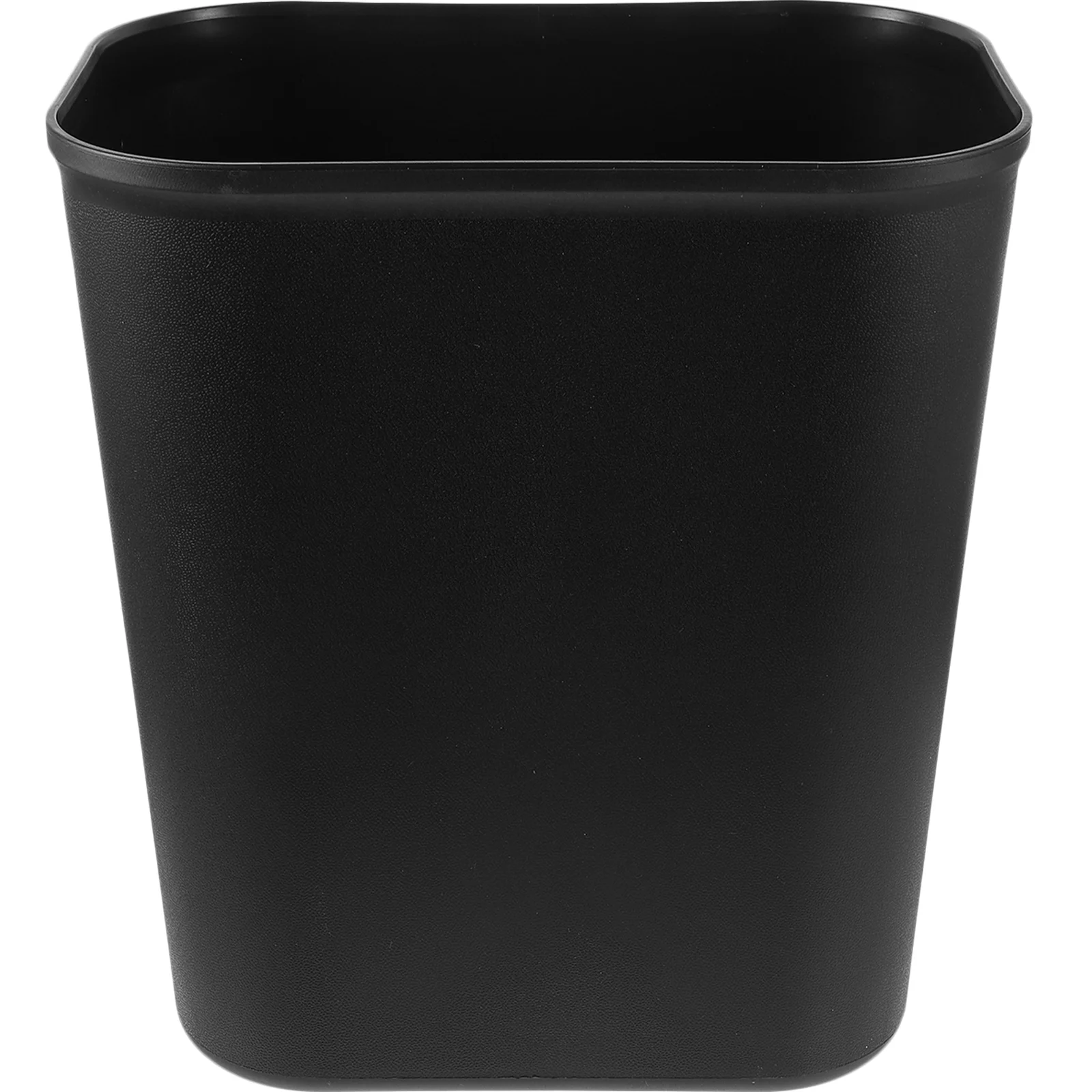 Trash Can Garbage Basket under Sink 15L Cans Wastebasket Kitchen Black Small Office