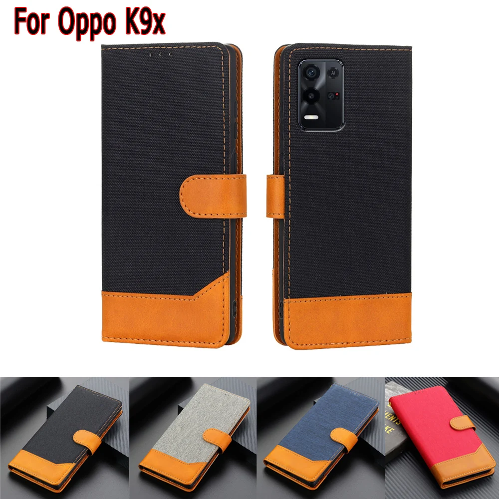 

Funda Case For Oppo K9x Cover Magnetic Card Flip Wallet Leather Phone Protective Shell Etui Book For Oppo K 9x Case Bag PGCM10