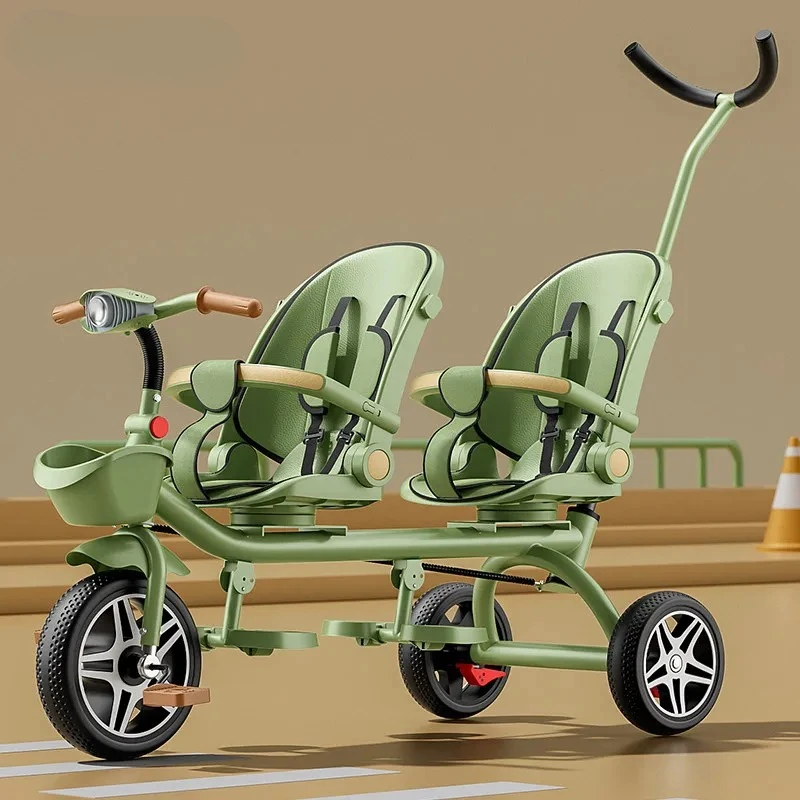 passeggino-doppio-multifunzionale-pieghevole-per-gemelli-con-sedile-girevole-triciclo-per-bambini