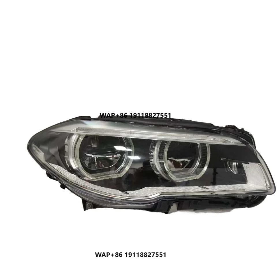 

Car LED Light for 5 Series F10 F18 520i 525i 535LI Full LED Headlight 2015-2018 Angel Eyes Daytime Running Lamp for