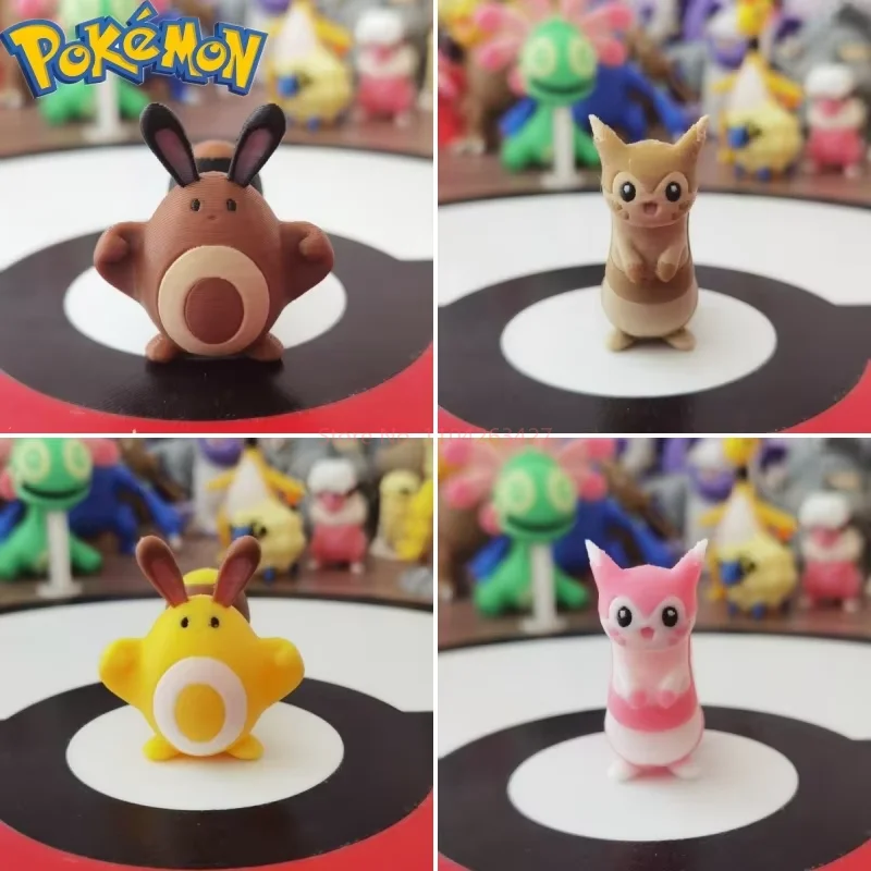 Figurines Pokémon Renforcement de Plusieurs Figures, Proportion du Monde, Bricolage, Impression 3D, Dessin Animé Kawaii, Modèle Rick, Cadeau de Noël pour Enfant, Jouet, Nouveau, Chaud, 1:20