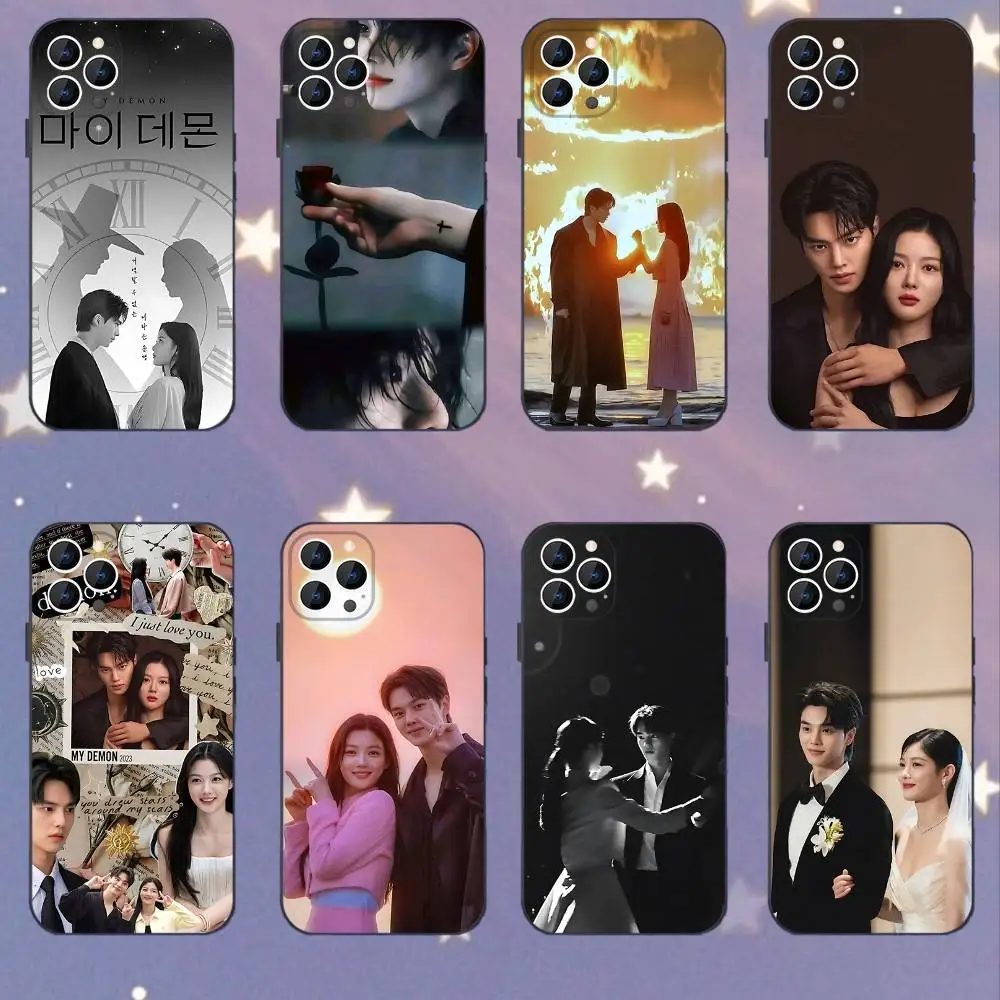

My D-Demon Kdrama Phone Case For iPhone 17,16,15,14,13,12,11,Pro,XS,Max,XR,Plus,E,SE4,Mini Black Soft Cover