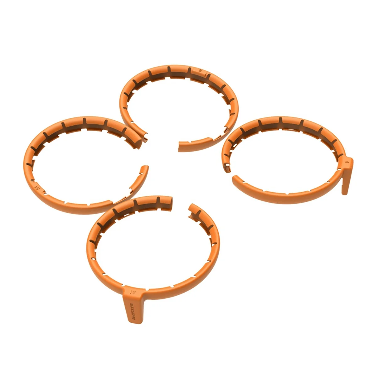 SUNNYLIFE لـ DJI Flip Paddle Protector المضادة للتصادمات بدون طيار الداعم حامل المروحة شفرة حماية حلقة الملحقات البرتقالية