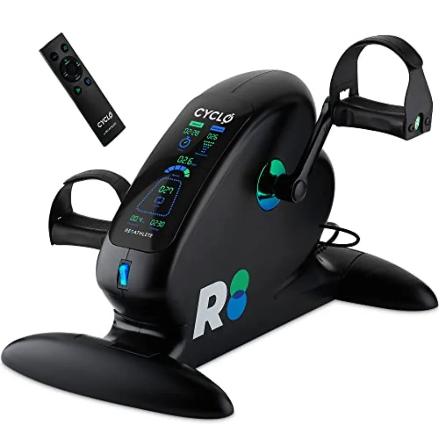 

Under-Desk Bike/Pedal Exerciser Desk Bike for Leg and Arm Exercises Pedal Exerciser for Cardio Training Fitness Rehabili