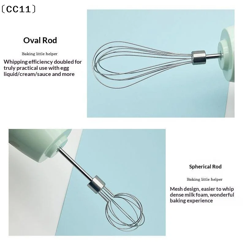 New Stainless Steel Egg Beater 12 Wire Eggs Frother Handmade Dessert Supplies For Whisking Beating Stirring〔CC11〕