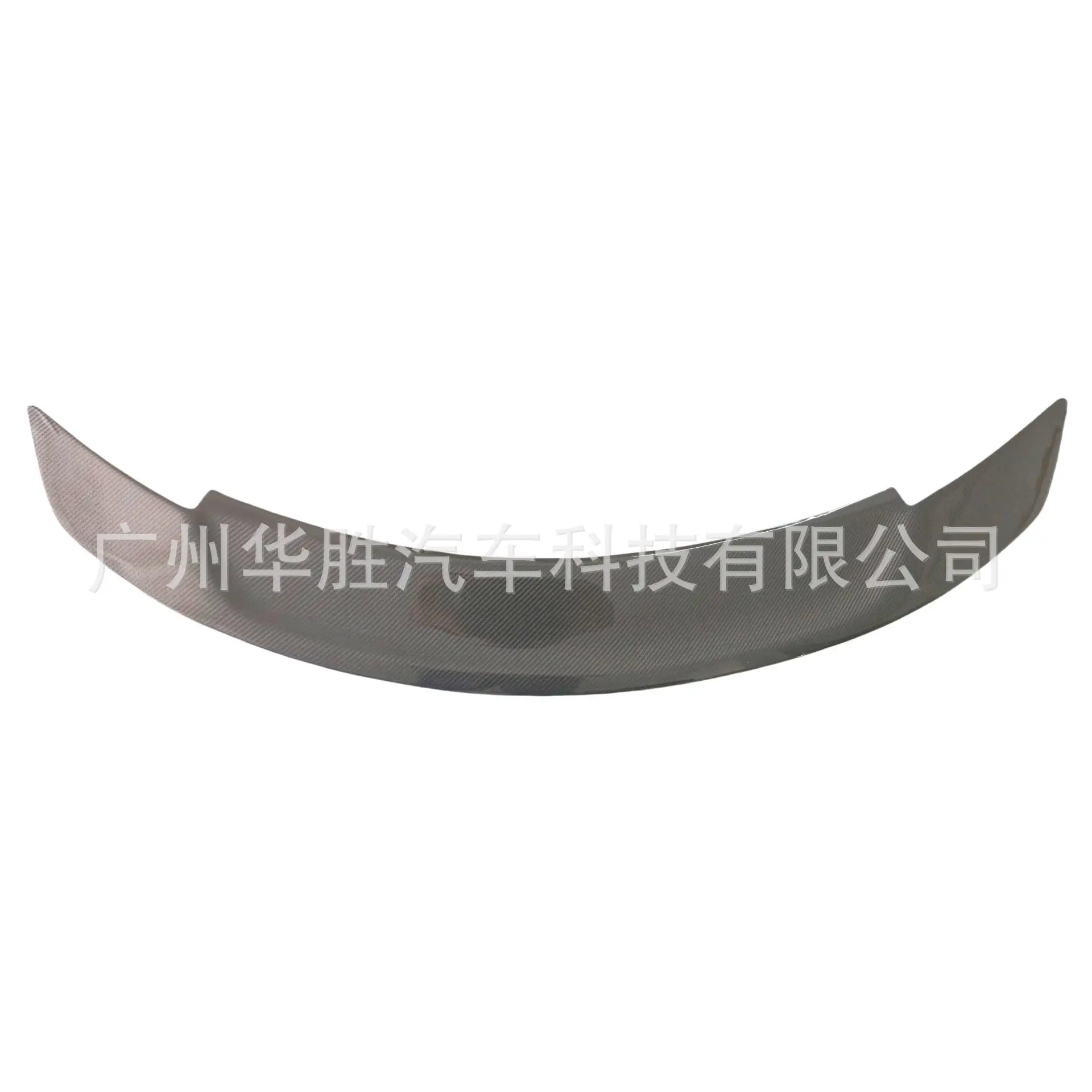 

Suitable for Tesla modle 3 carbon fiber tail, no punching C fixed wind wing modification accessories aircraft spoiler
