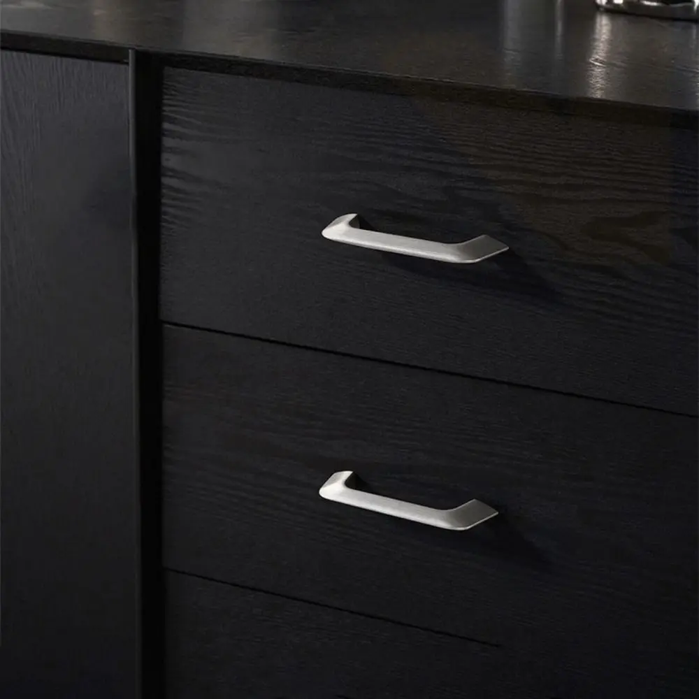 Brass Gold Finish Cabinet Door Handles Minimalist Design Luxury Style Drawer Handles Hardware Accessories Storage Handles