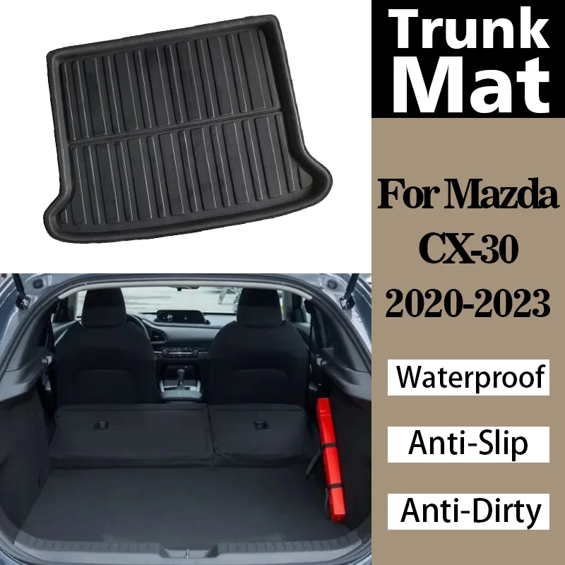 

Car Trunk Mats For Mazda CX-30 2020 2021 2023 Cargo Mat Floor Tray Cargo Liner Boot Tray Waterproof anti-slip Carpet Carpets Pad