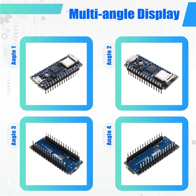 For Arduino Nano 33 For Iot ABX00027 ATSAMD21 Wifi BLE Module Onboard Antenna Development Board For Iot Applications