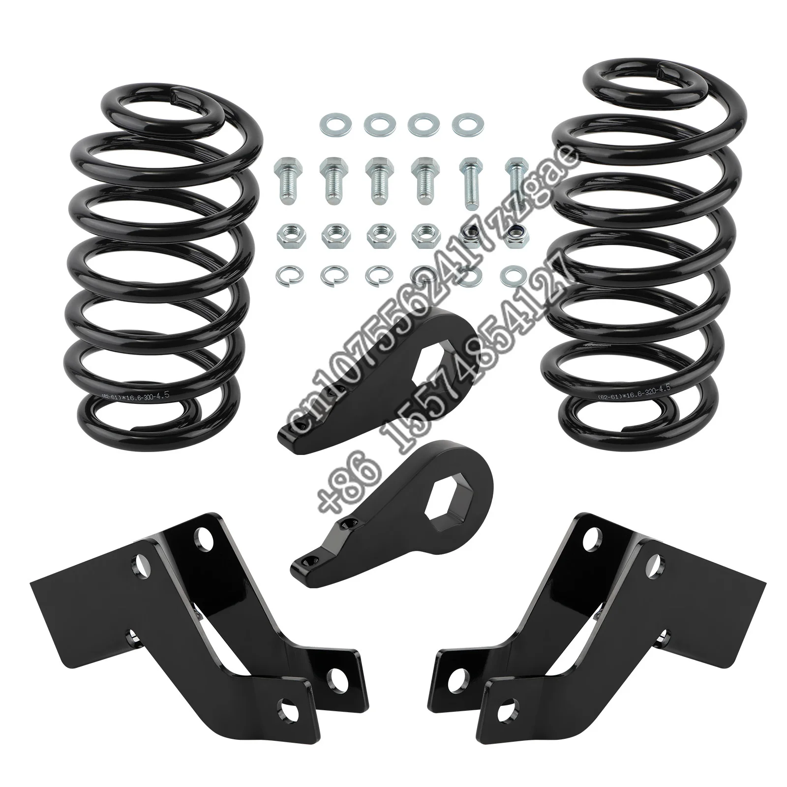 

2-3" Front 4" Rear Drop Lowering Kit + Extensions For Chevy Suburban Tahoe 00-06 for Avalanche 1500 w/ Torsion Keys