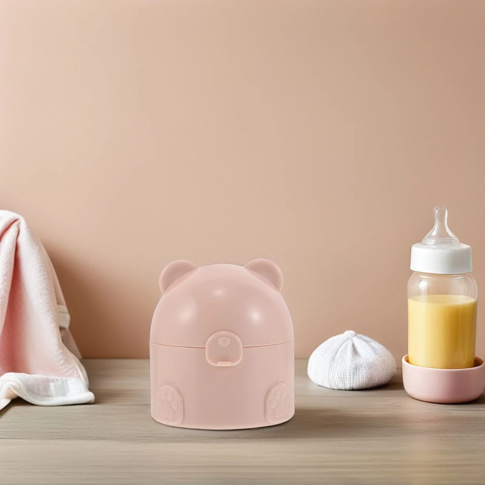 Soft Makeup For Loose Foundation Travel Portable Dusting Case Jar With Cute Powder Travel Powder Box Puff Puff