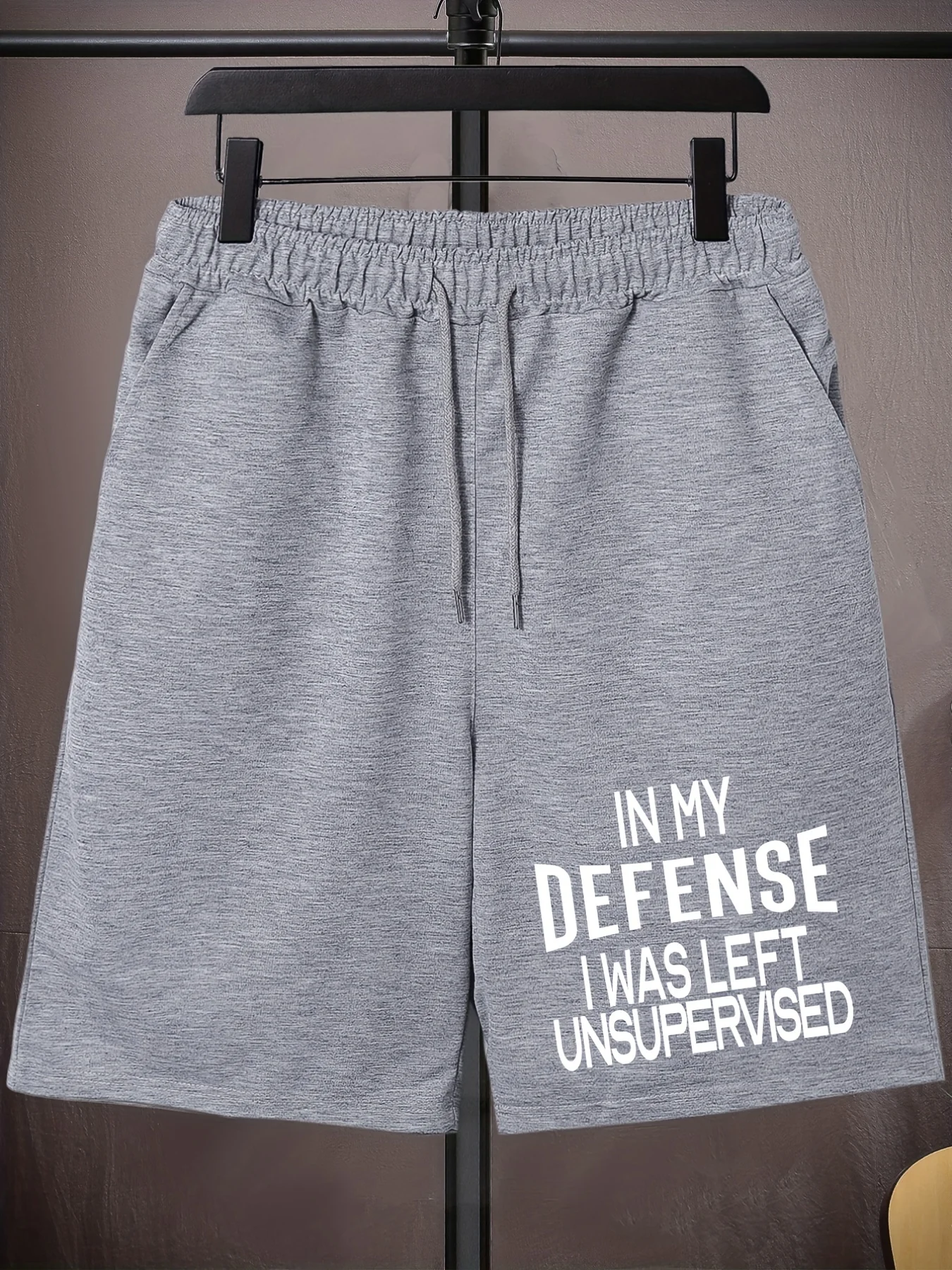 Summer Women's Humor Letter Graphic Sports Shorts Drawstring Athletic Shorts Sweatpants Sport Jogging Beach Pant Fitness Shorts
