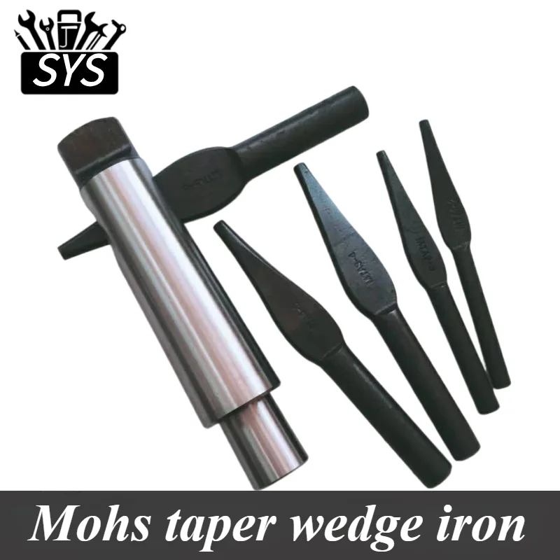 Morse Drill Set MT1 MT2 MT3 MT4 MT5 Wedge Removal Cone Handle Set Variable Diameter Set Inclined Iron Extractor