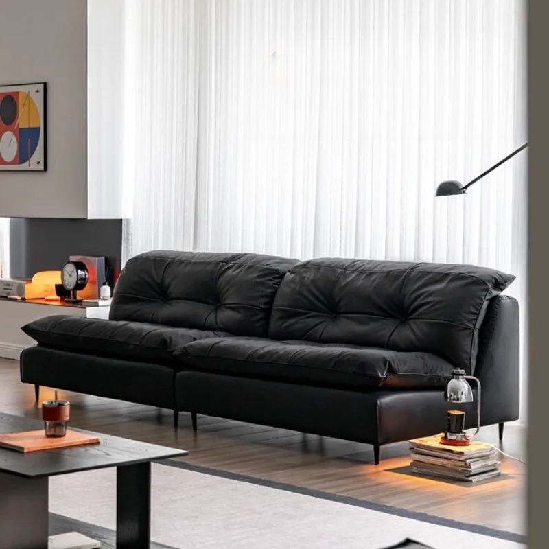 

Lounge Double Living Room Sofa Game Cushion Minimalist Comfortable Sofa Relax Cinema Muebles Para El Hogar Home Furniture