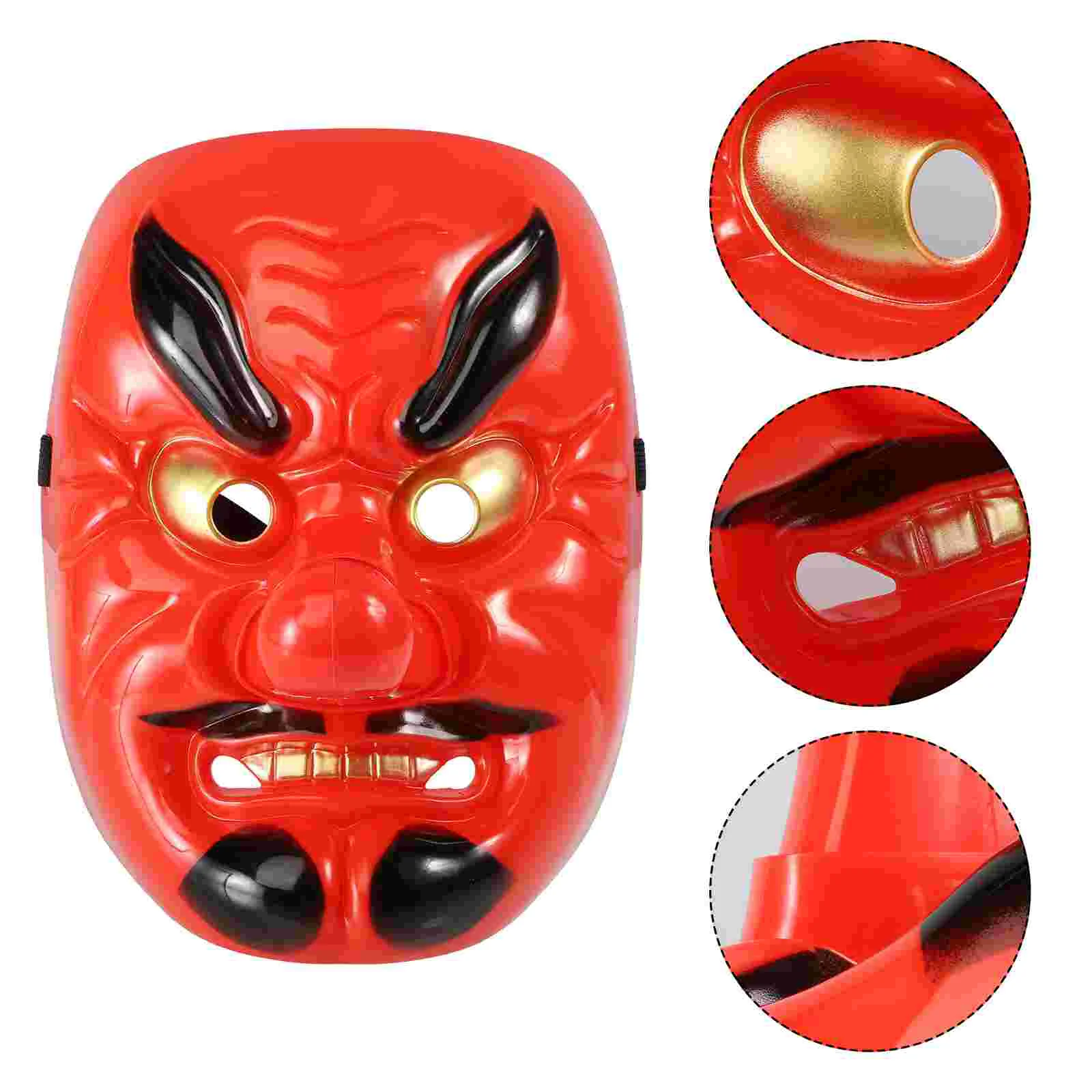 

Halloween Photo Prop Creepy Monster Mask Synthetic Full Face Mask Monster Shaped Prop For Halloween Dress Up Costume