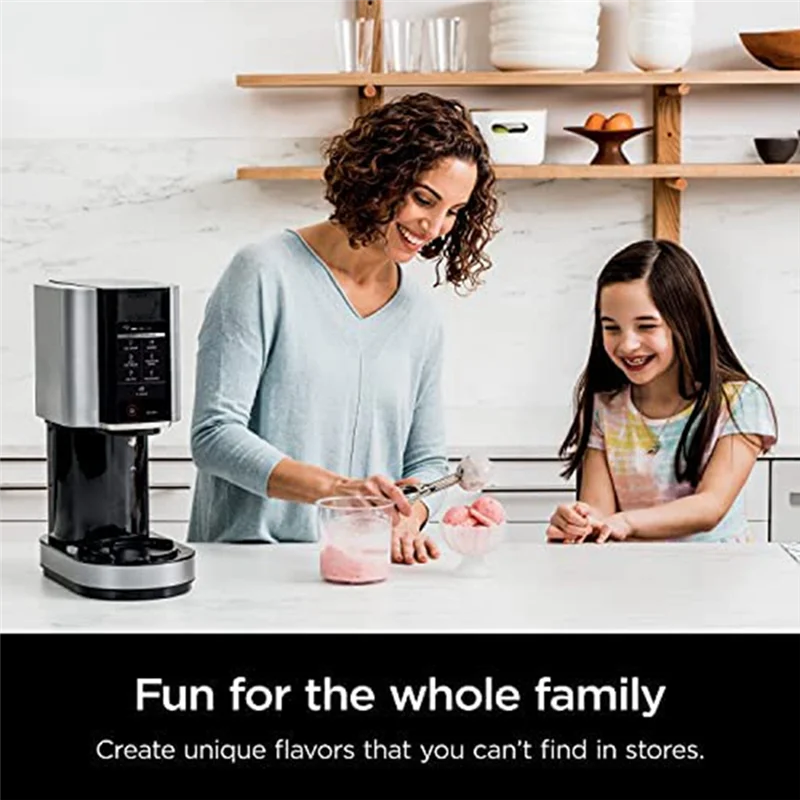 

AT48-For Ninja XSKPLID2CD 2Pack Compatible With NC299AMZ And NC300S Series Cream Ice Cream Makers 1 Pint