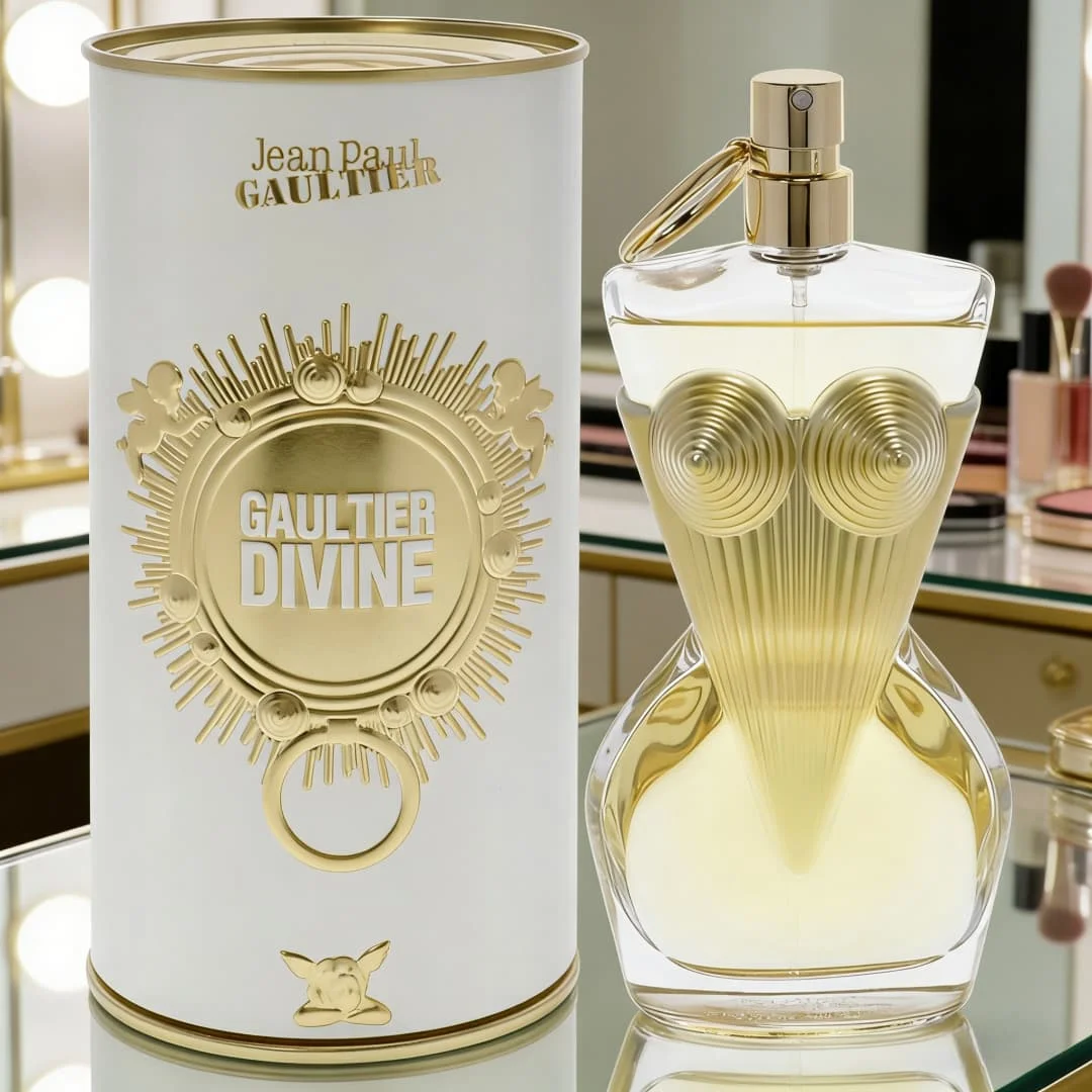Jean Paul Gaultier Gaultier Divine Fragrance | Notas florales orientales ricas, línea divina JPG, aura elegante y sexy
