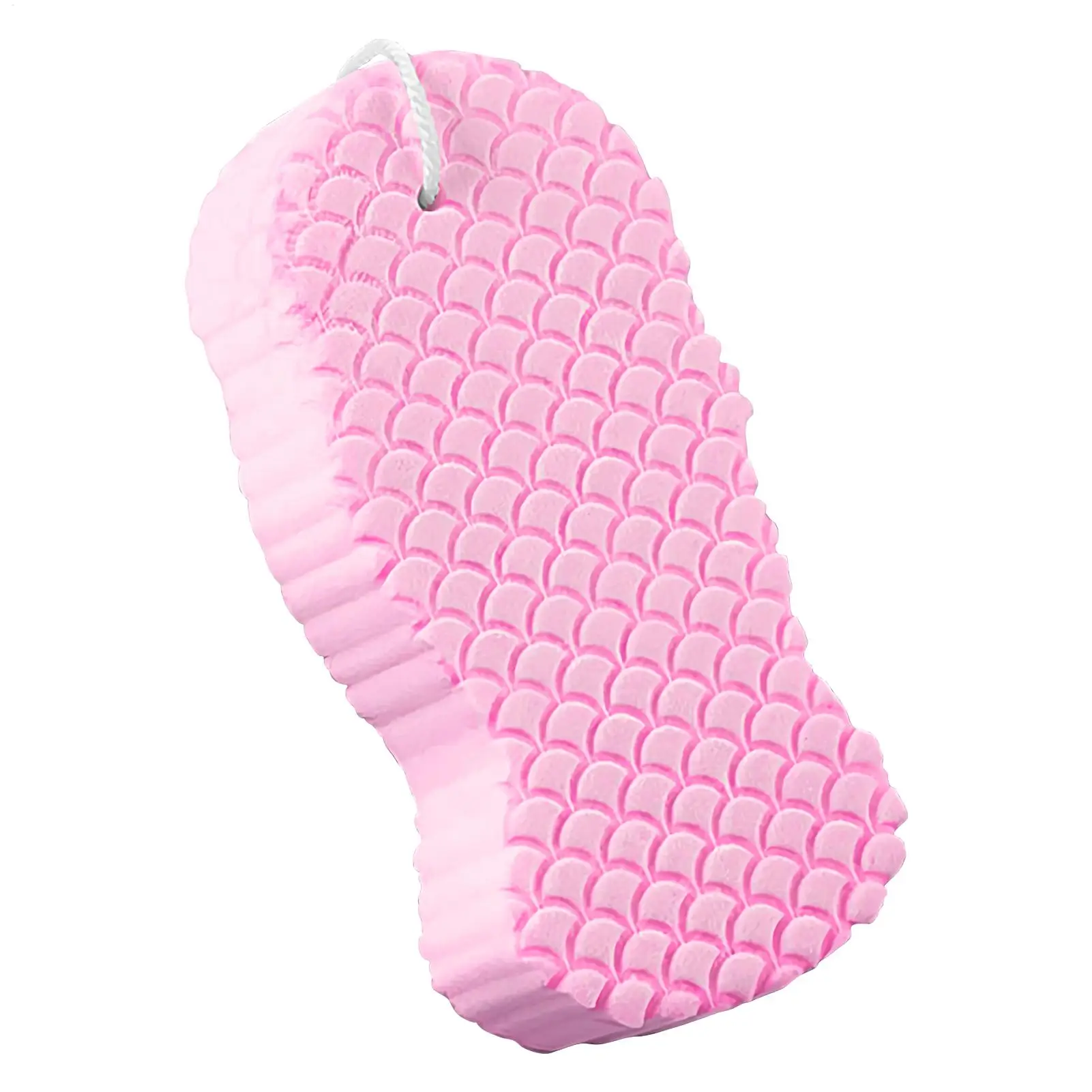 Bath Sponge Soft Painless Body Scrubber Reusable Fluffy Foam Exfoliating Sponge Gentle Skin Cleaner For Adult Kid Body Shower