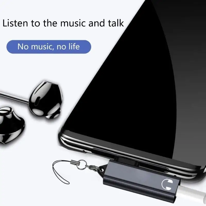 R53C USB نوع C إلى 3.5 مللي متر أنثى مقابس سماعة الرأس محول USB C إلى Auxs محول الصوت للهاتف 16 15 #1