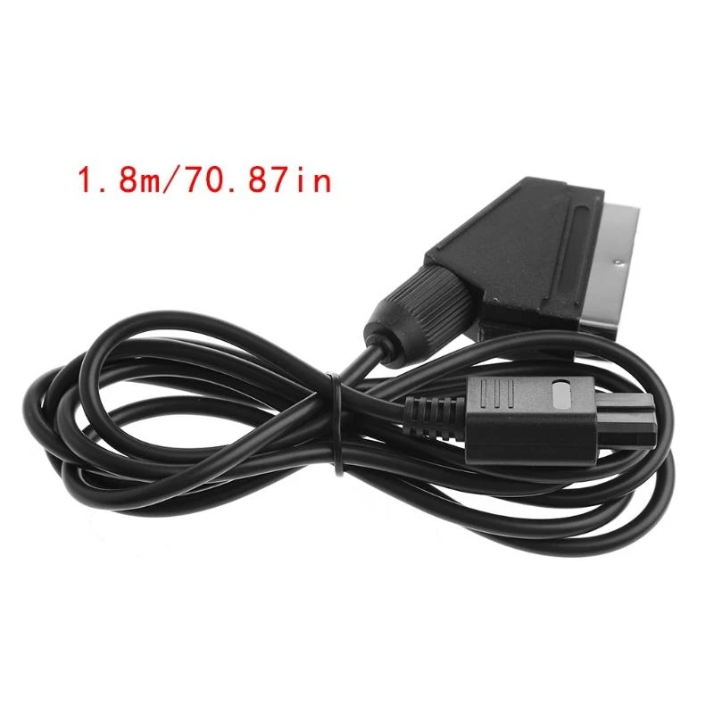 

5asd RGB Scart AV Video Game Cable Scart Cable For Gamecube N64 Console for NTSC system Game Console Wire