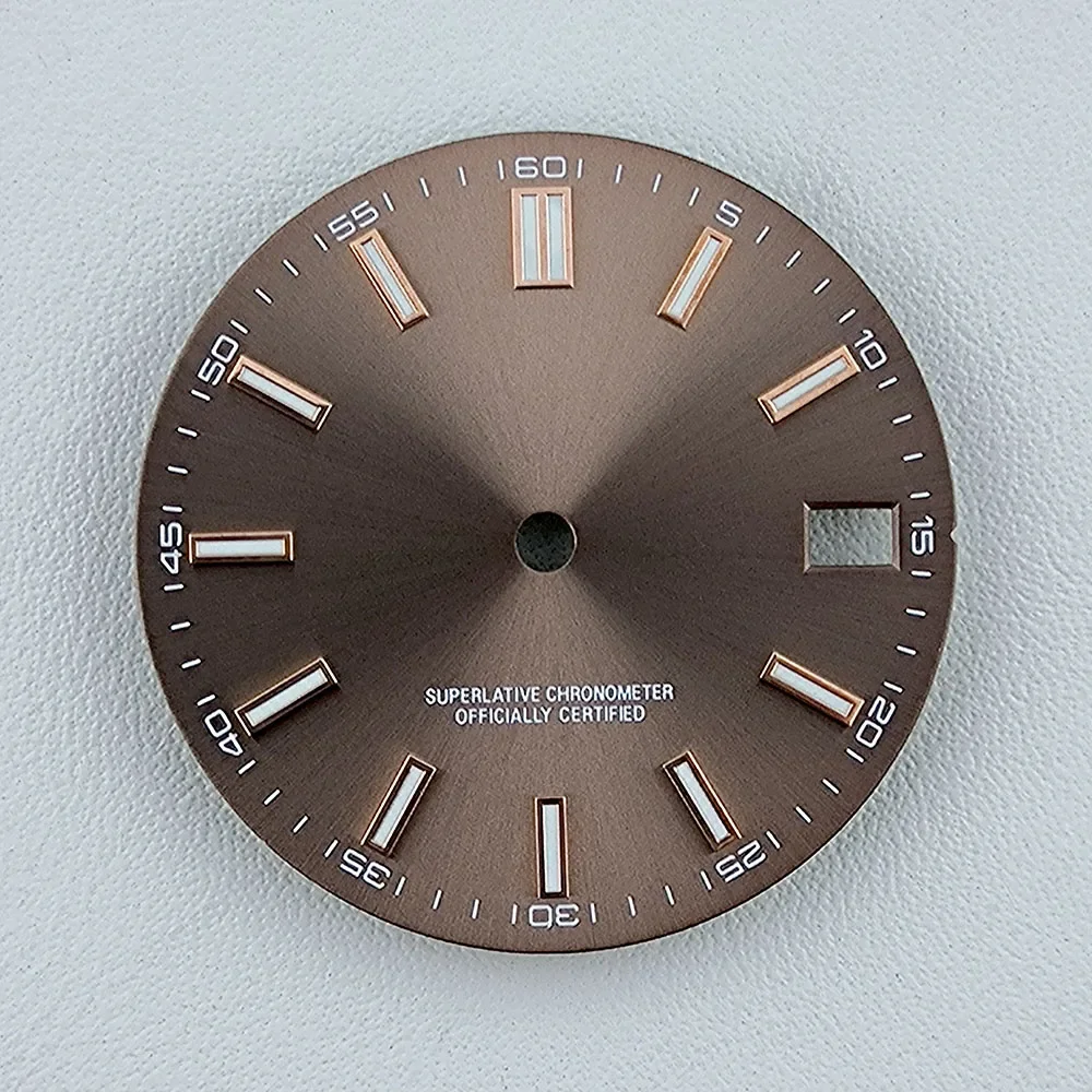 NH35 dial Watch dial hands Luminous 28.5mm dial face needles pointers for NH35 NH36 movement watch accessories parts