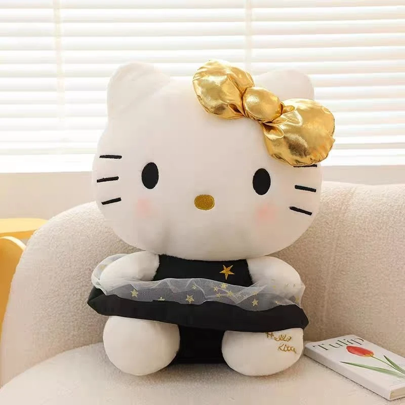 

New Hello Kitty Plush Toy Stuffed Animal, Cute Birthday Gift for Girls Women, Valentine's Day Present Doll